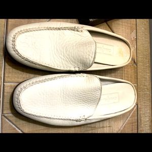 Cole Haan Leather Mules - White 7AA